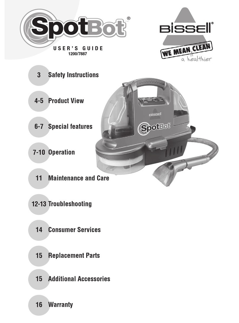 Bissell 1200-B user guide