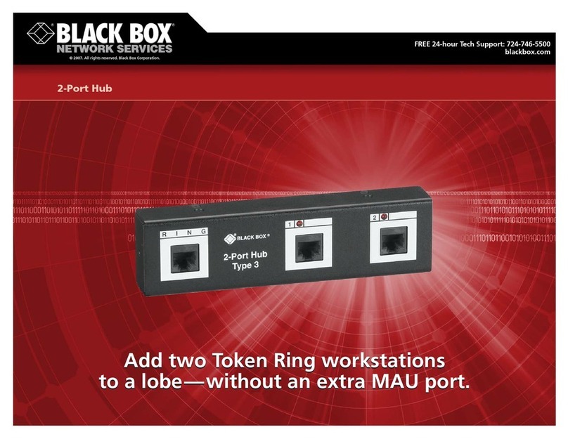 Black Box LT7002A User manual