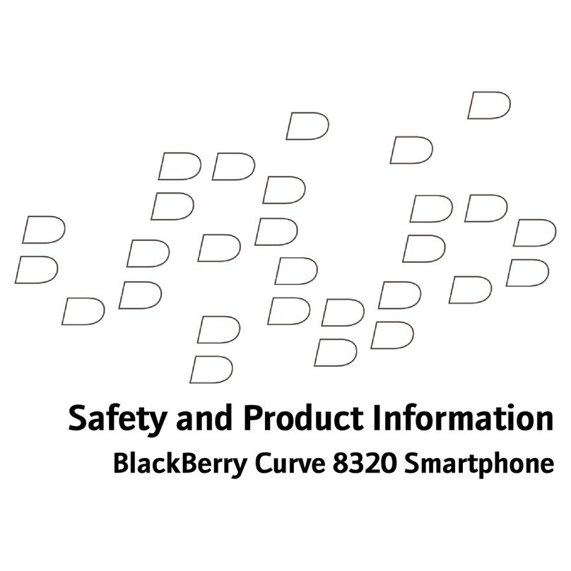 Blackbe;rry 8320 - Curve - GSM User manual