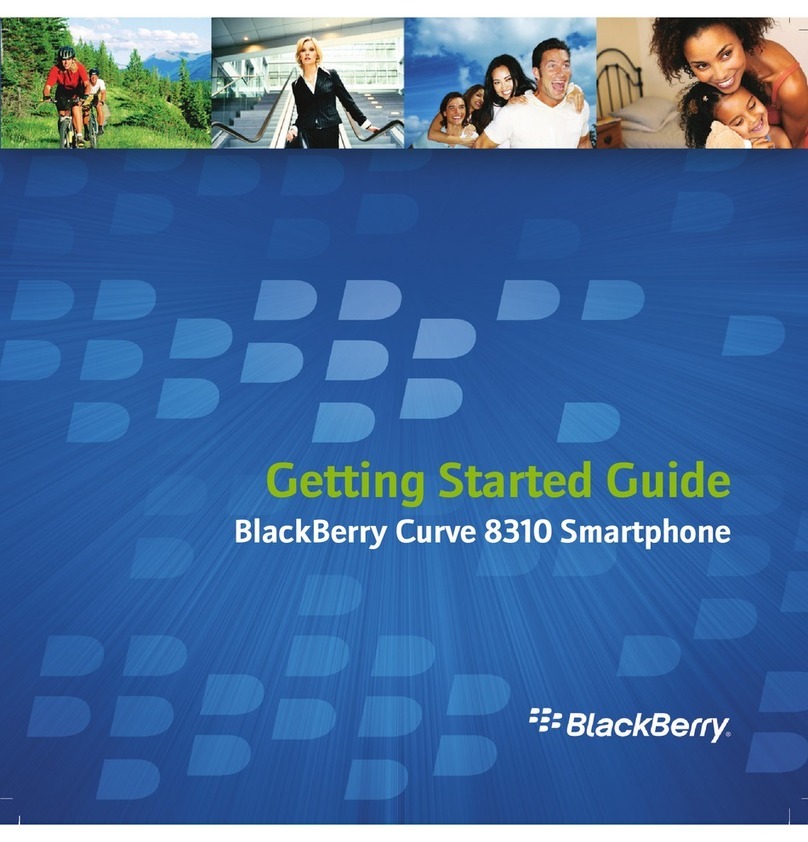 Blackbe;rry 8310 Curve AT&T User manual