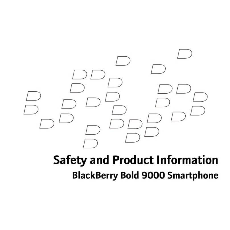 Blackbe;rry 9000 - Bold User manual