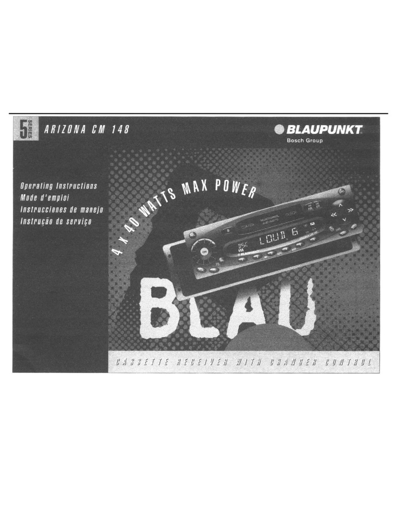 Blaupunkt Arizona CM148 User manual
