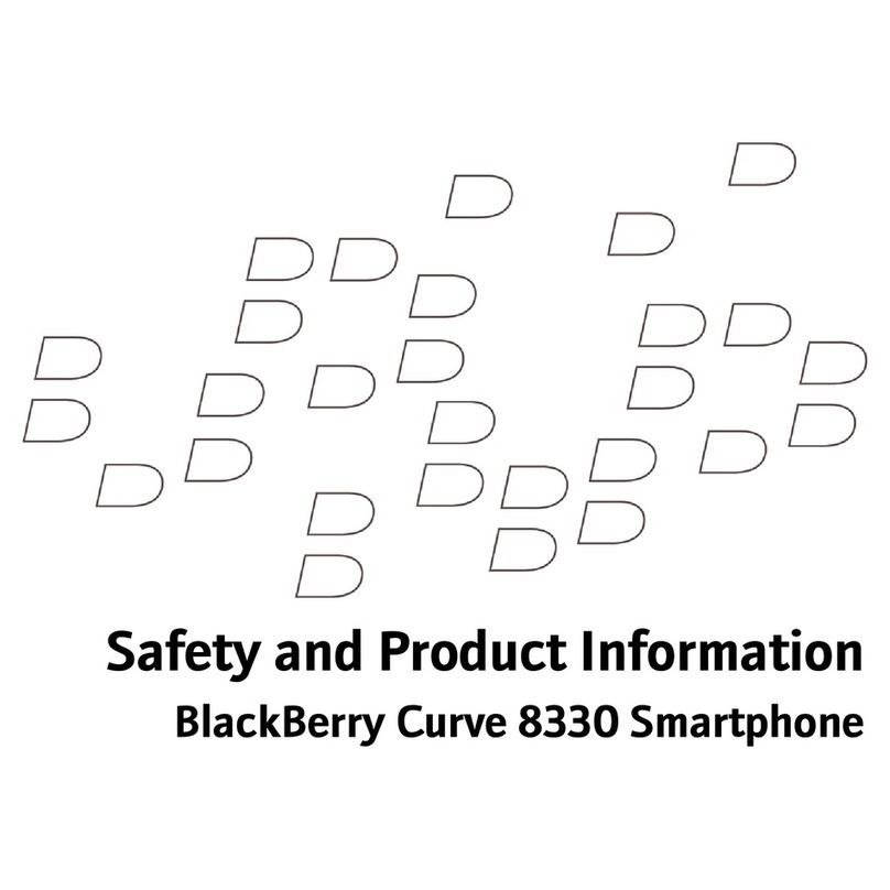 Blackbe;rry 8330 - Curve - Sprint Nextel User manual