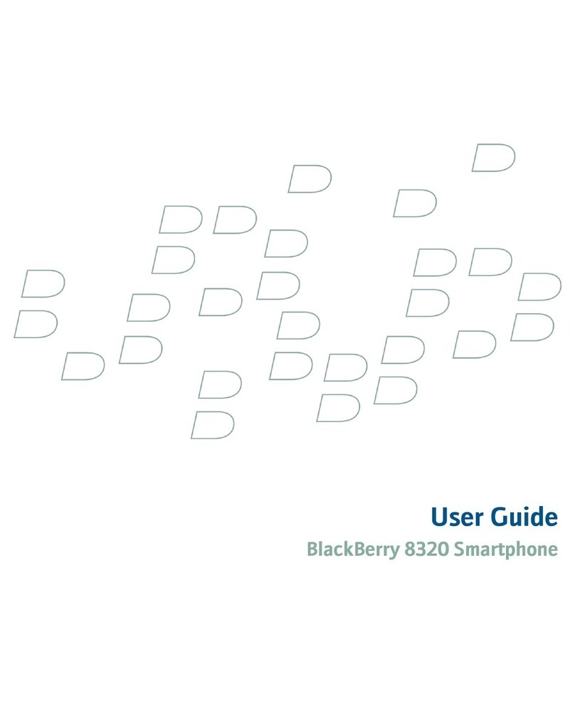 Blackbe;rry 8320 - Curve - GSM User manual Blackbe;rry 8320 - Curve - GSM User manual