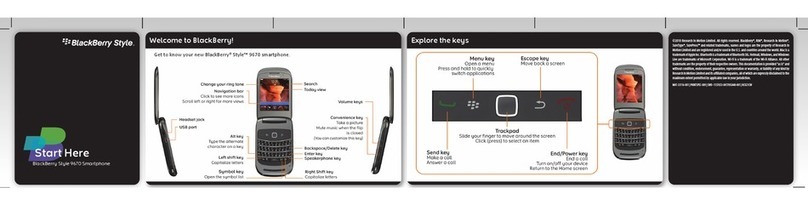 Blackbe;rry Style 9670 User manual Blackbe;rry Style 9670 User manual