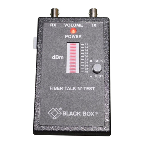 Black Box TS054A User manual