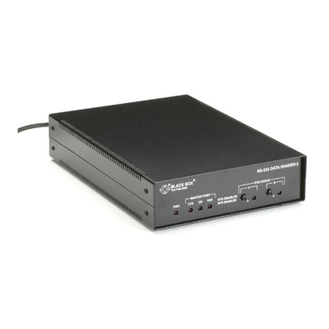 Black Box TL601A-R2 User manual Black Box TL601A-R2 User manual