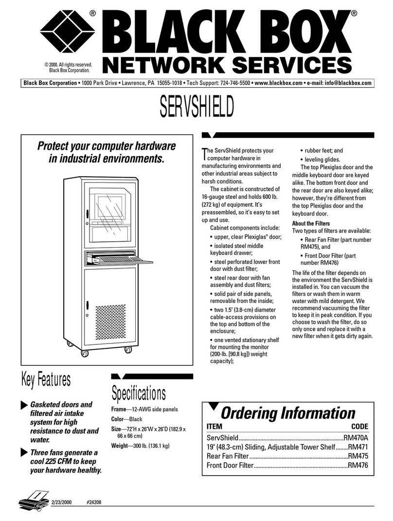 Black Box ServShield RM470A Specifications