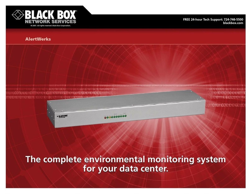 Black Box AlertWerks SH124A User manual