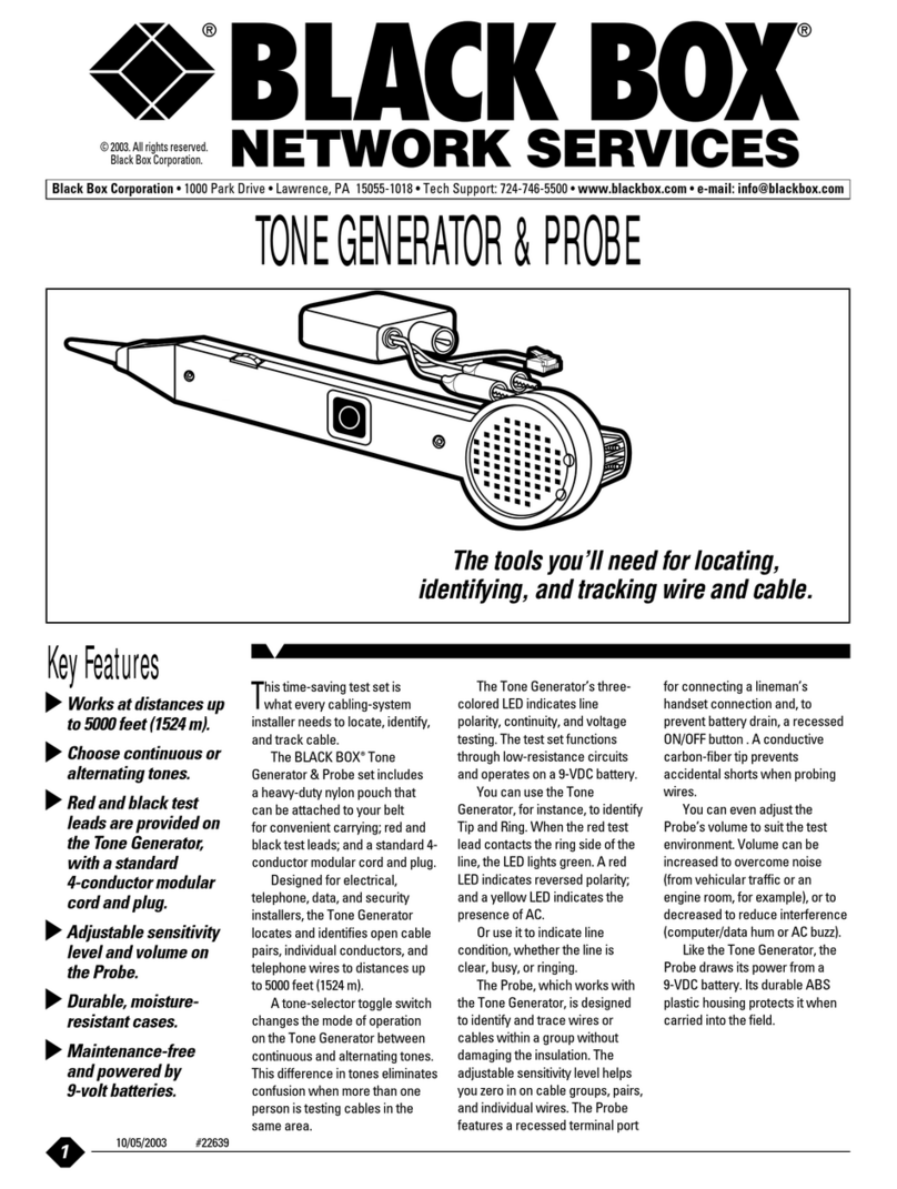 Black Box TS141A-R2 User manual