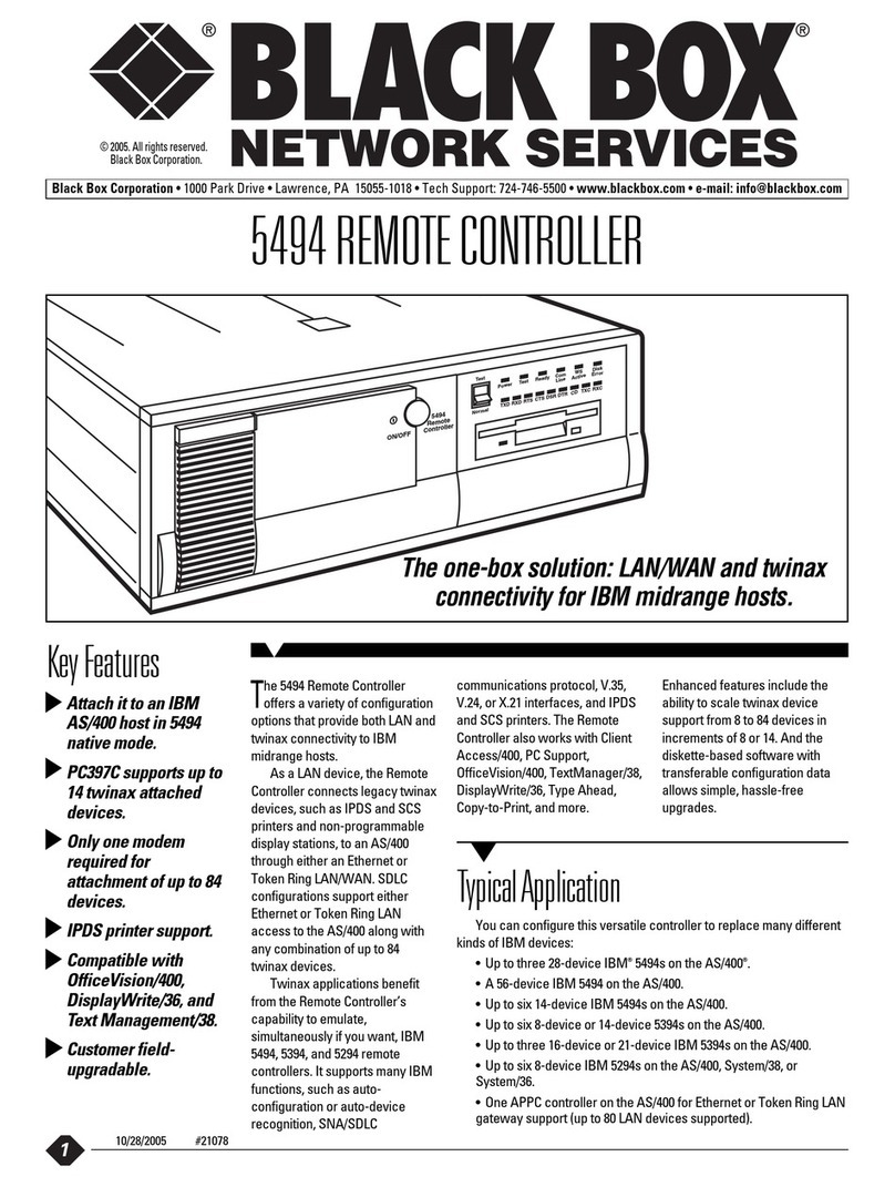 Black Box PC394A-R3 Specifications