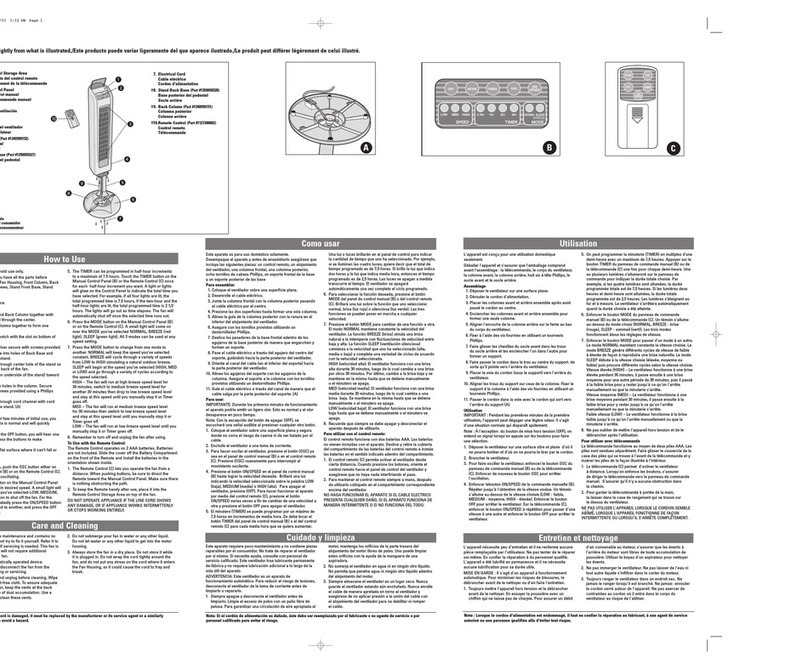 Black & Decker Typhoon BDTF1010 Series Use and care book