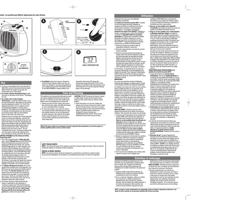 Black & Decker BDHF100-301 Installation instructions
