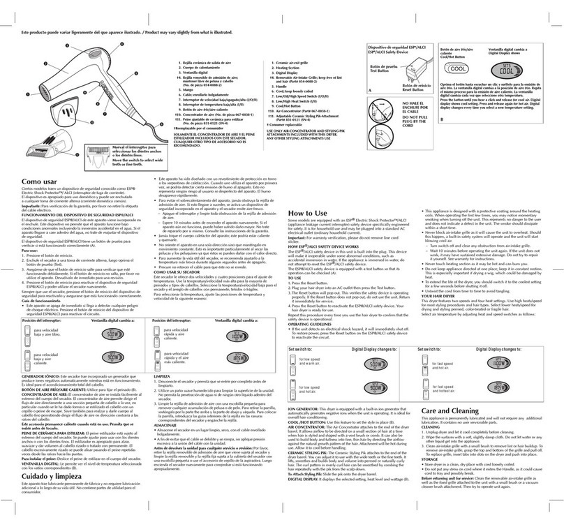 Black & Decker HD2000 Installation instructions