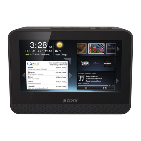 Sony Dash HID-C10 User manual