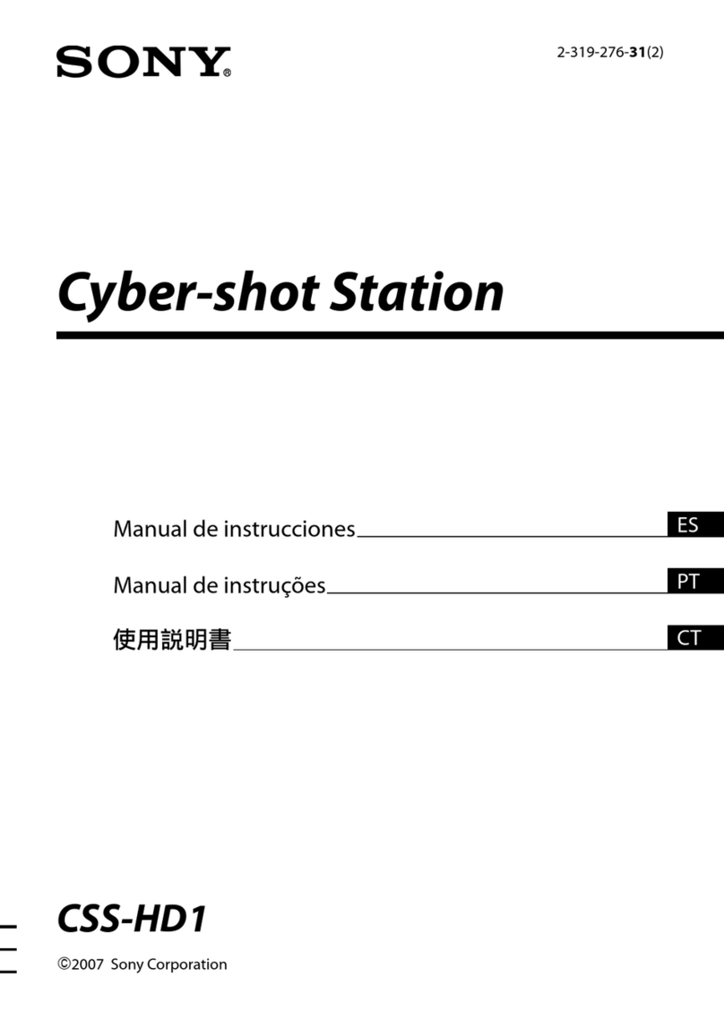 Sony CSS-HD1 Manual de instrucciones / Manual de... Setup guide