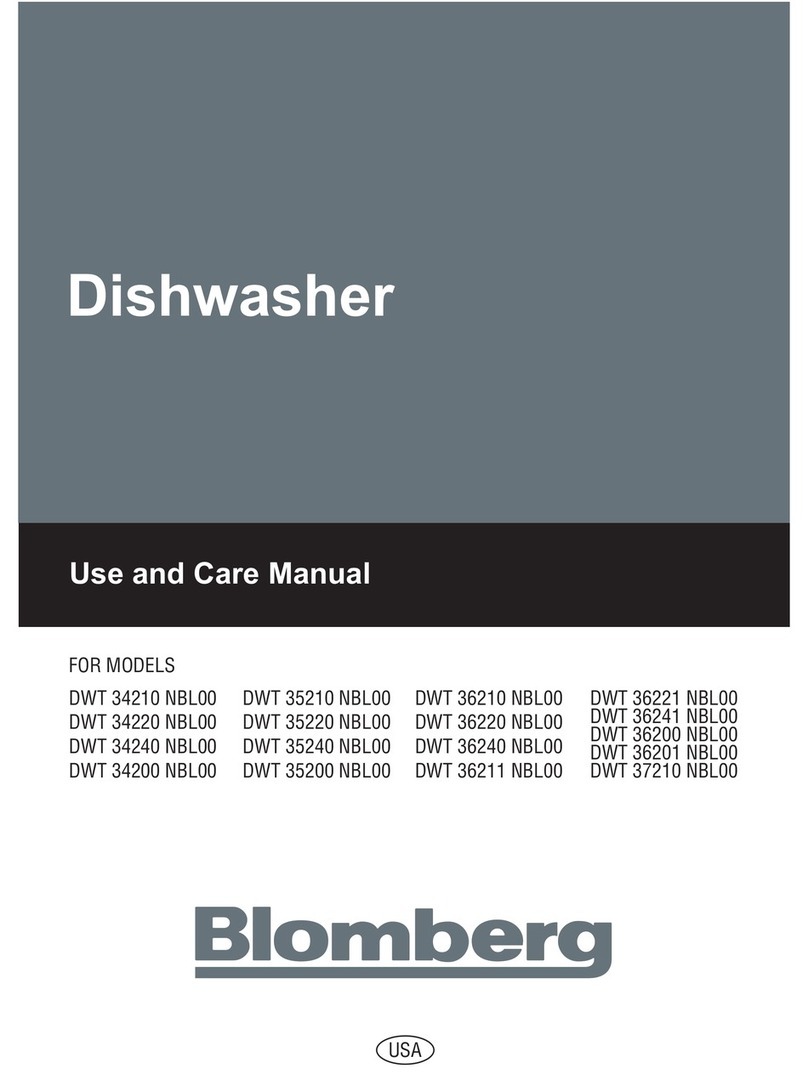 Blomberg DWT34200 User manual