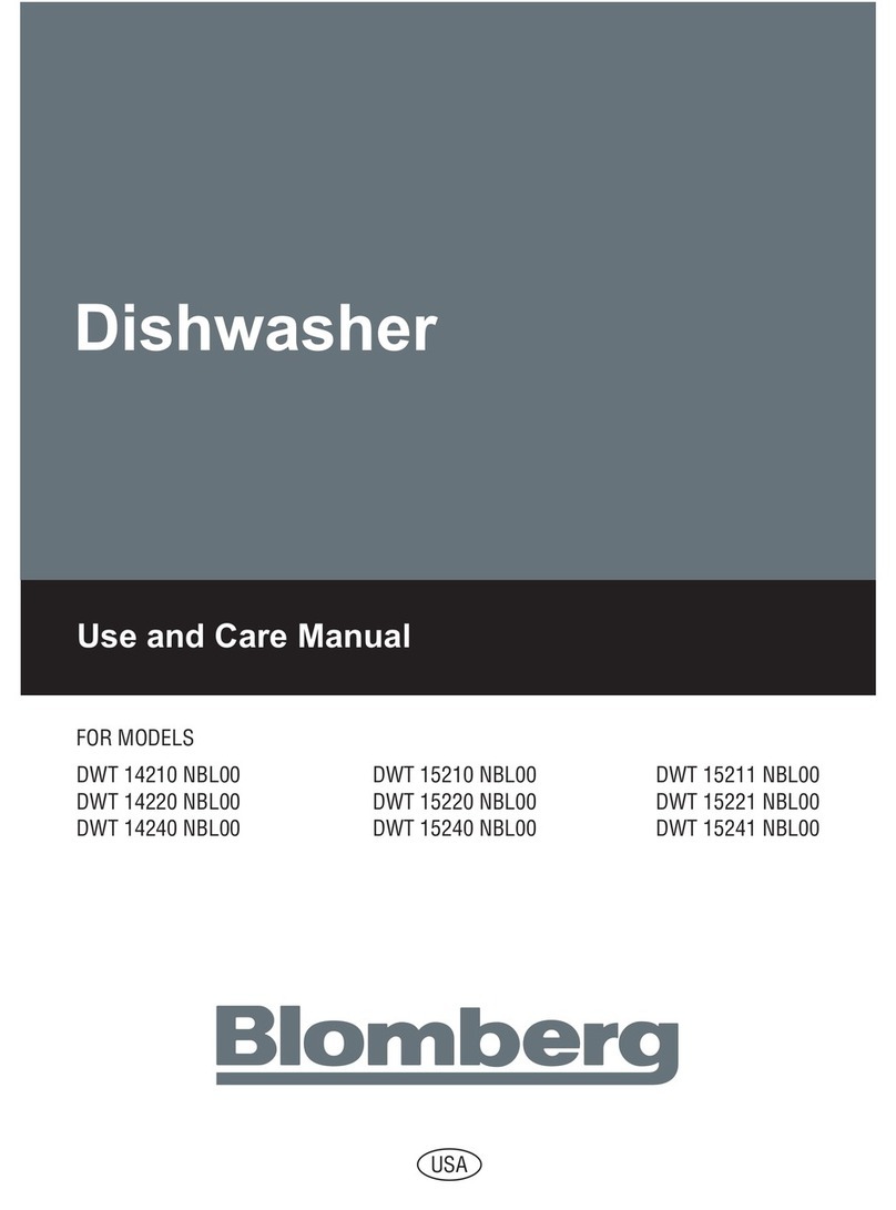 Blomberg DWT14210 User and care guide