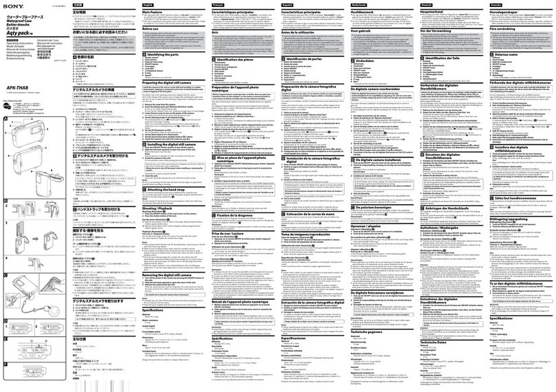 Sony SRCOOLNET Operating instructions manual