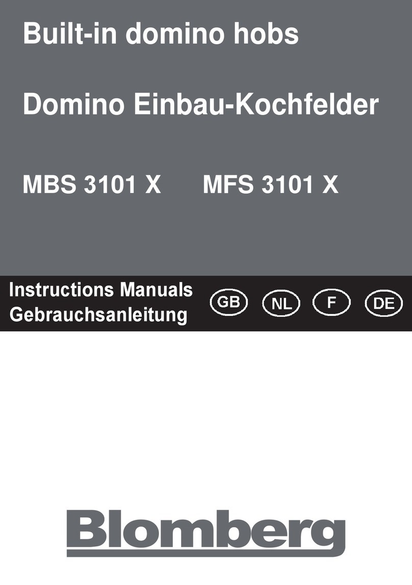 Blomberg MBS 3101 Instruction manuals
