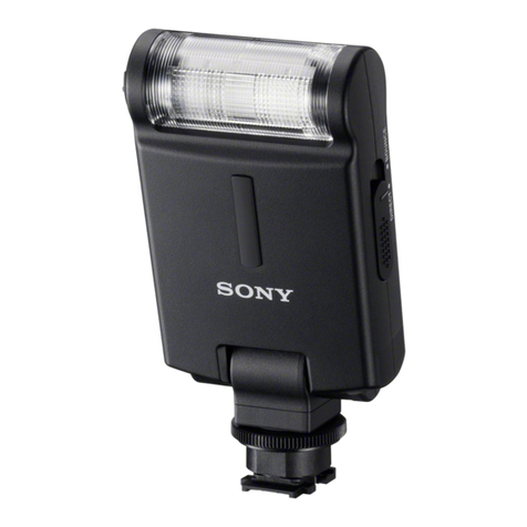 Sony HVL-F20AM User manual Sony HVL-F20AM User manual
