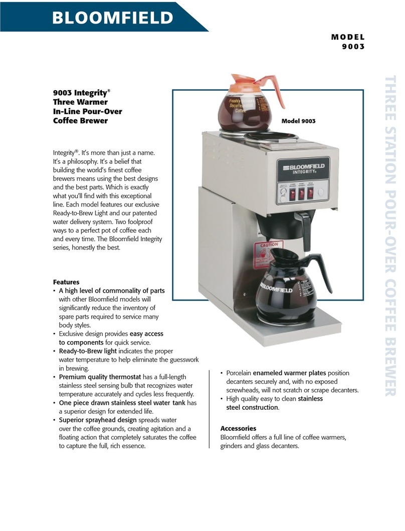 Bloomfield 9003 Specifications