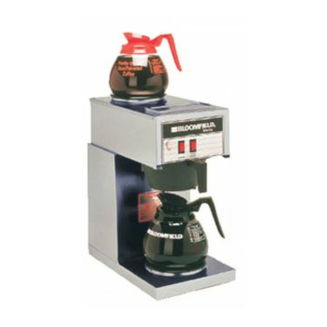 Bloomfield Koffee-King 8542 User manual
