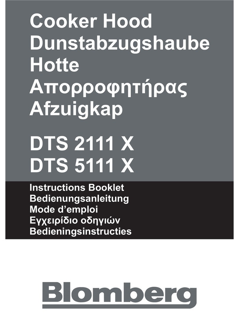 Blomberg DTS 2111 Instruction booklet