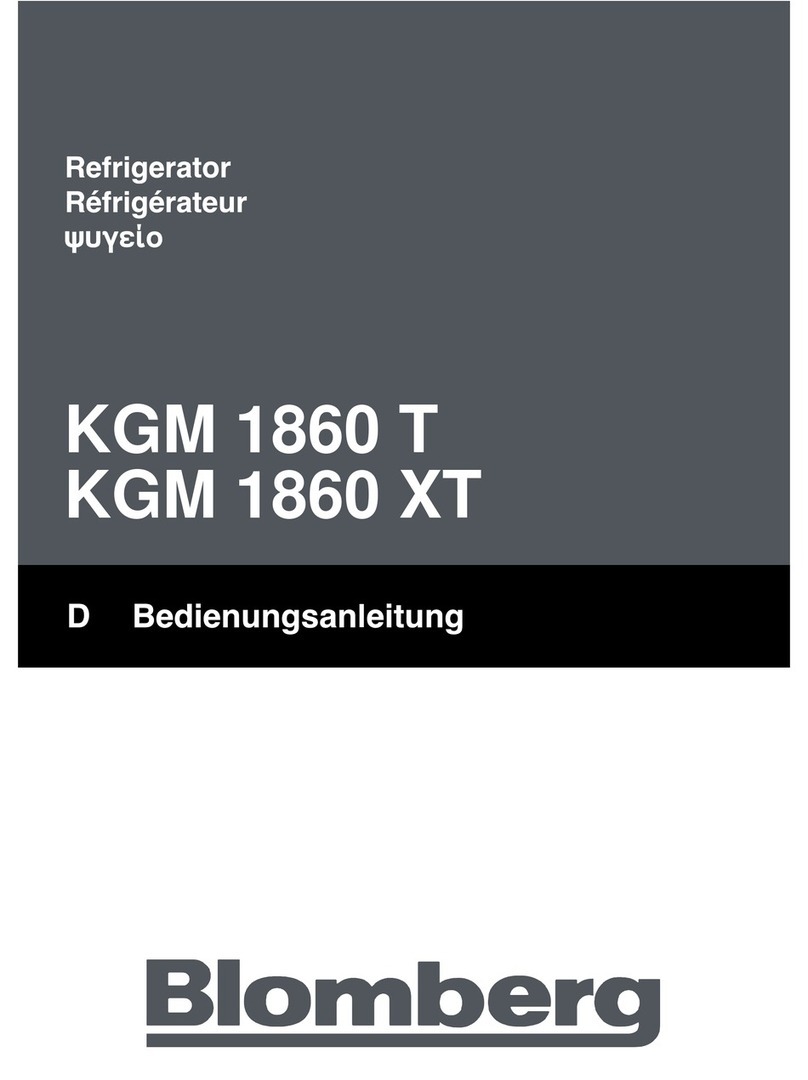 Blomberg KGM 1860 User manual Blomberg KGM 1860 User manual