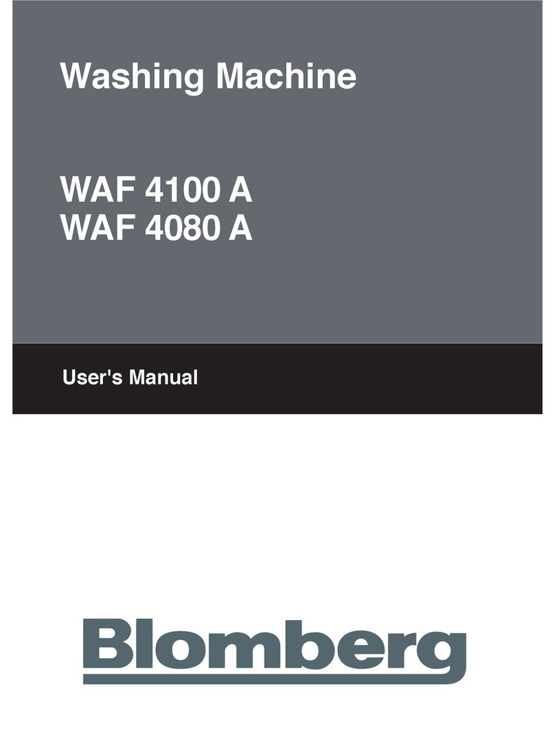 Blomberg WAF 4080 User manual