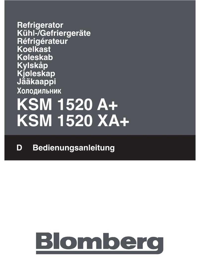 Blomberg KSM 1520 User manual