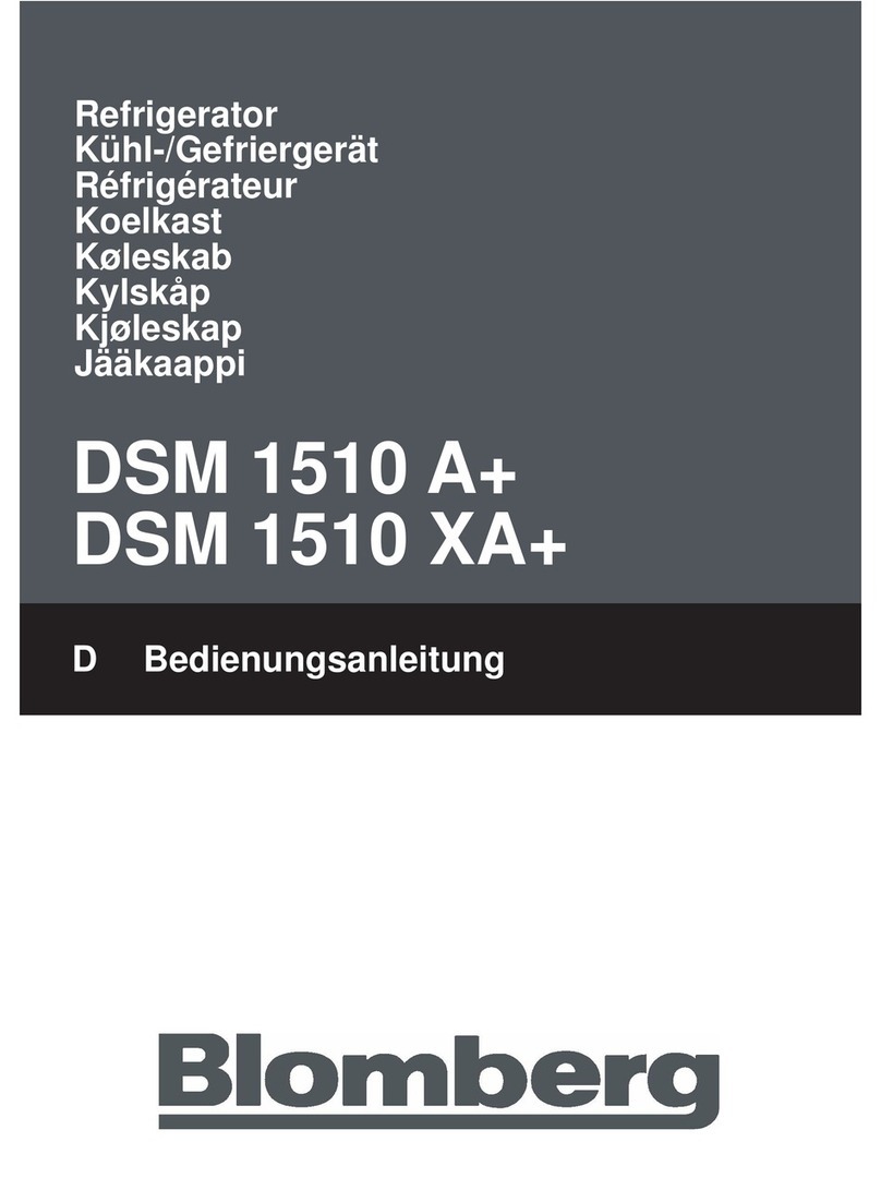 Blomberg DSM 1510 User manual