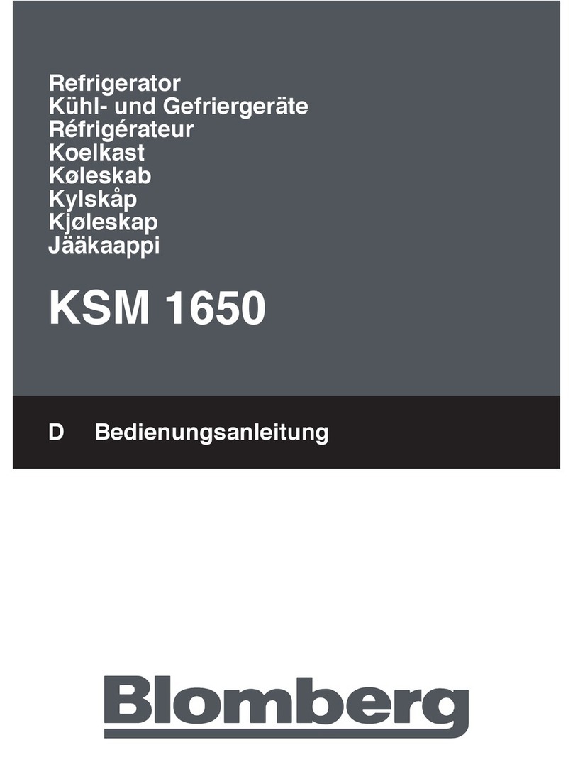 Blomberg KSM 1650 User manual