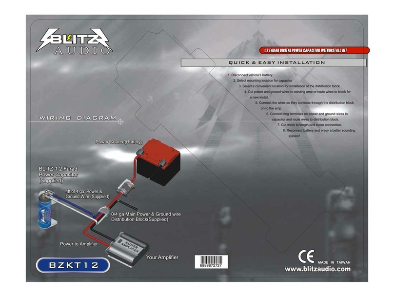 Blitz BZKT1.2 Quick & Easy installation