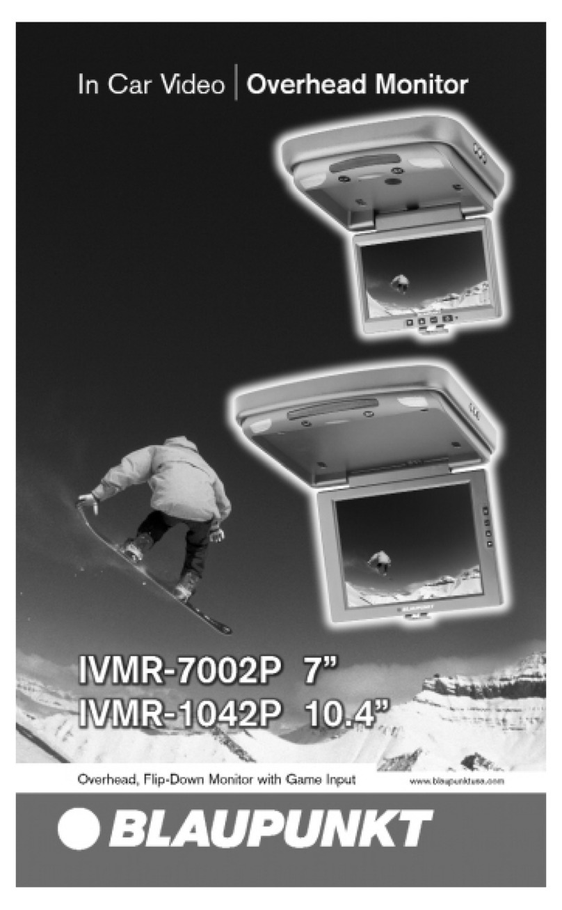 Blaupunkt IVMR 1042P user guide