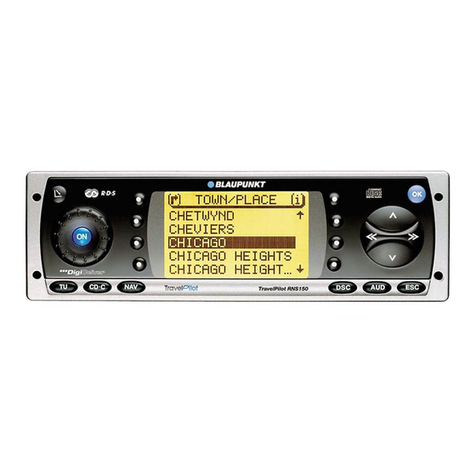 Blaupunkt TravelPilot RNS 149 operating instructions