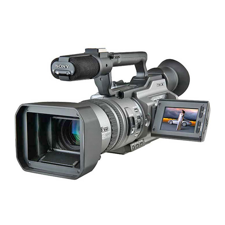 Sony Handycam DCR-VX1000 User manual