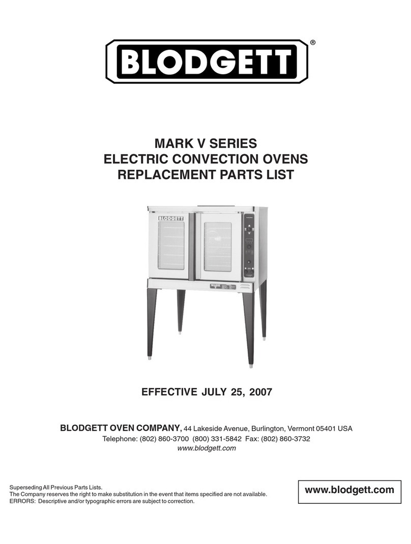 Blodgett Mark V Application guide