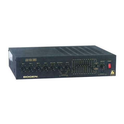 Bogen Gold Seal GS250 Specifications