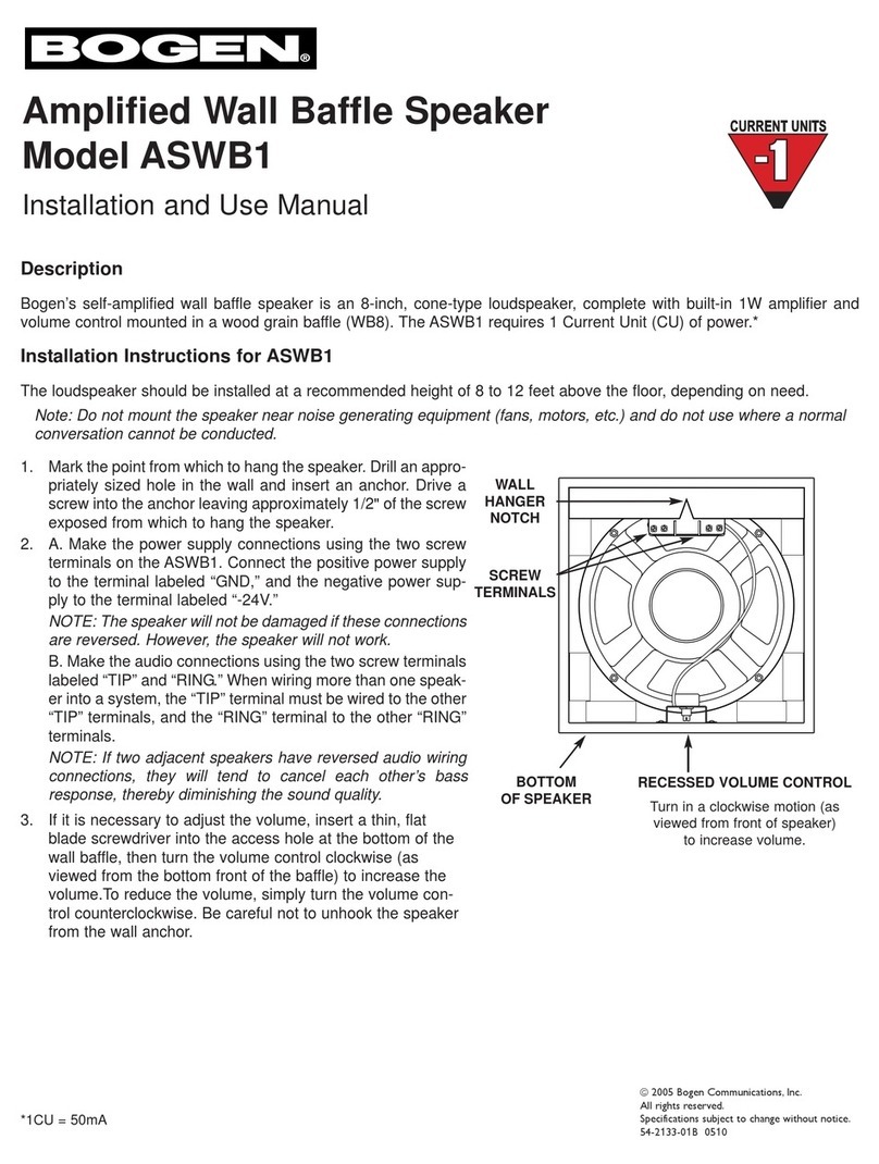 Bogen ASWB1 Guide