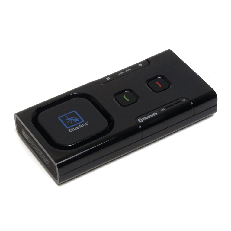 Blueant Supertooth Light User manual Blueant Supertooth Light User manual