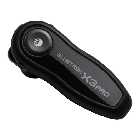 BlueTrek X3 User manual