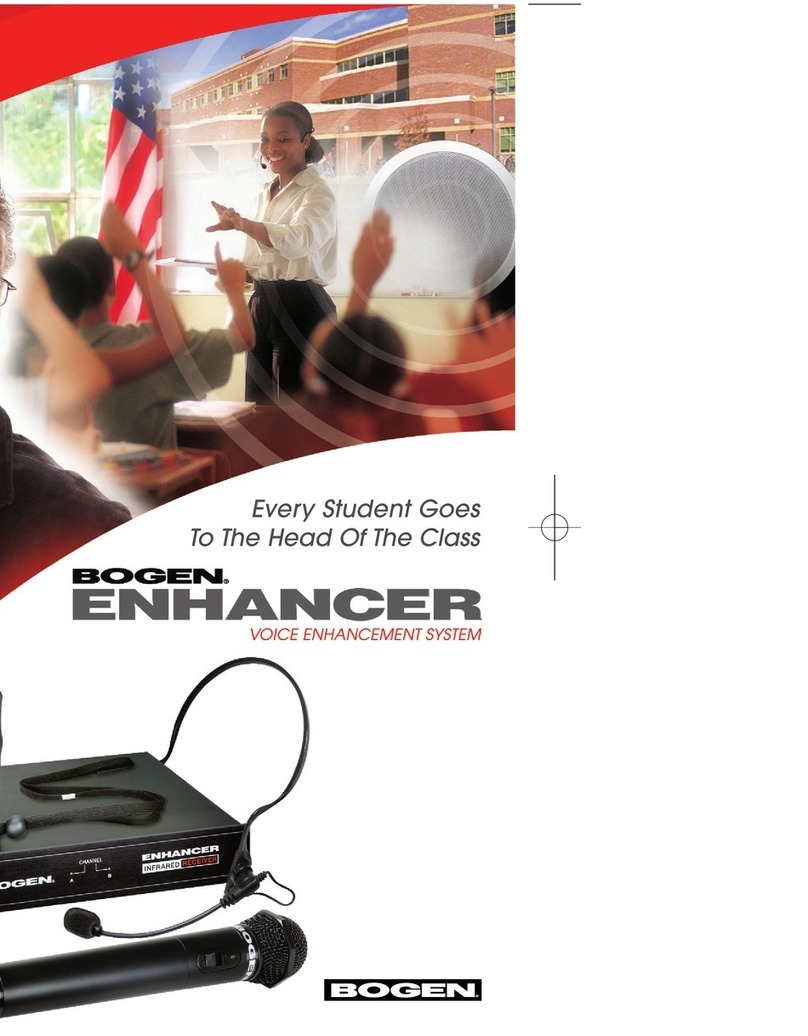 Bogen ENHANCER ESYS1 brochure