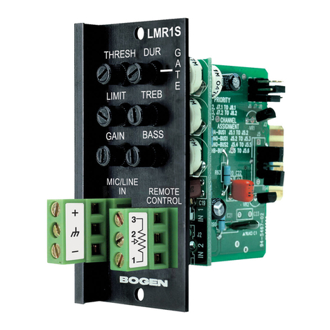 Bogen LMR1S User manual