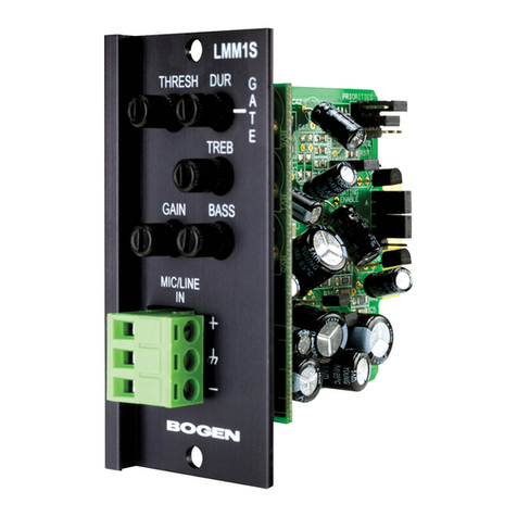 Bogen LMM1S User manual