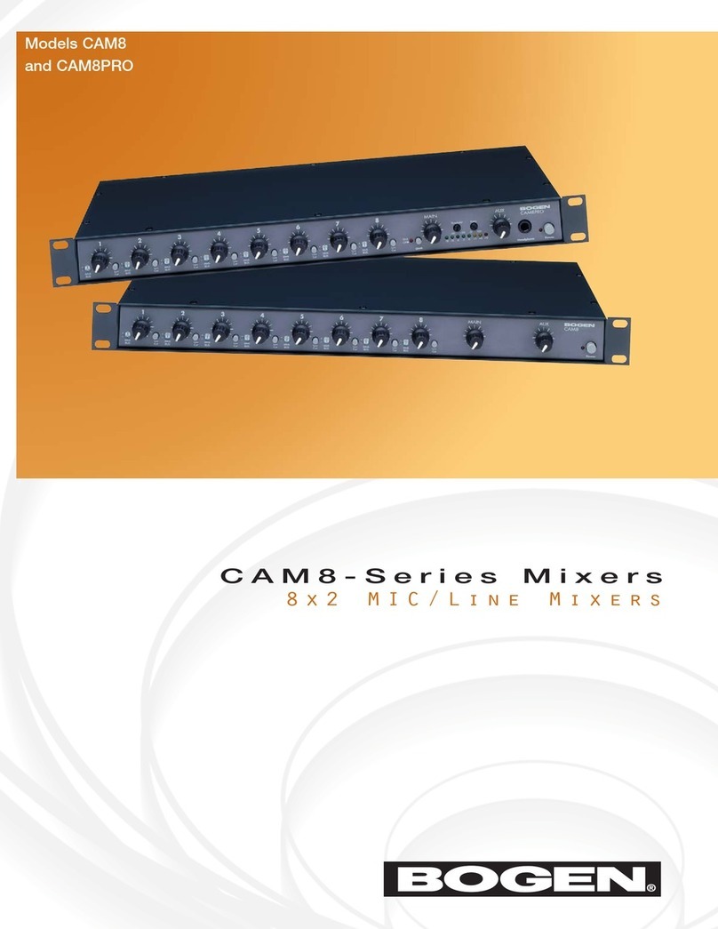 Bogen CAM8 brochure