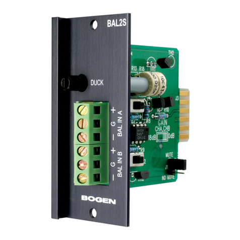 Bogen BAL2S Specifications