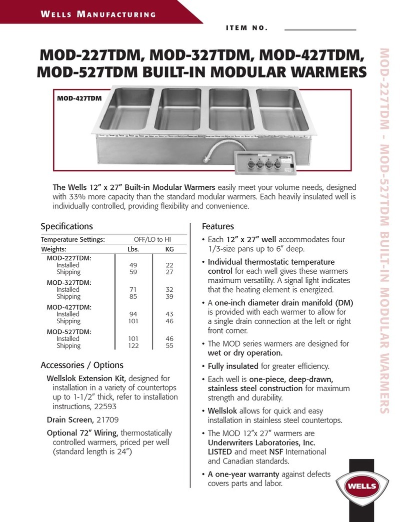 Wells MOD-227TDM User manual Wells MOD-227TDM User manual