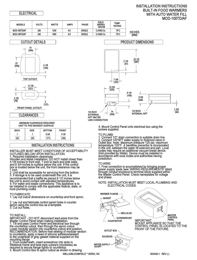 Bloomfield MOD-100TD/AF User manual