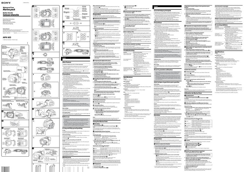 Sony MPK-WD operating instructions